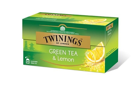 Twinings Зеленый чай Лимон 25x1,6 г
